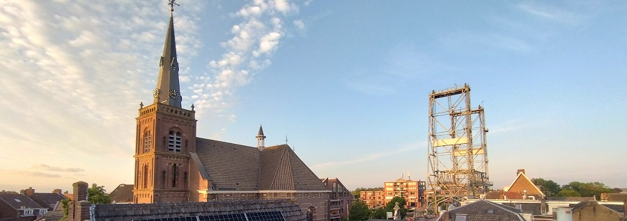 Hefbrug en Dorpskerk Boskoop